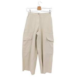Lululemon Light Utilitech Cargo Pocket High-Rise CropNatural Ivory‎ Size 25